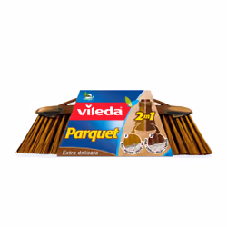 Vileda 133580, Intérieure, Marron, Balai à poils souples, Polyéthylène téréphthalate (PET), 1 pièce(s), 350 mm