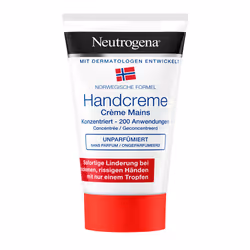 Neutrogena Crème Mains Concentrée Sans Parfum 50ml, Crème, Femmes, Peau normale, Peau sensible, Adoucissant, Apaisant, 50 ml, ...