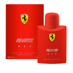 Ferrari Scuderia Red 125ml, Hommes, 125 ml, Flacon non réutilisable, Bergamote, Menthe, Petitgrain, Bergamot, Spearmint, Peti ...