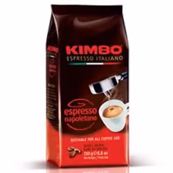Kimbo 03KIM008, 250 g, Café, Café fortement torréfié, Sac