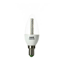 Beghelli - Ampoule led Bougie E14 Blanc Chaud
