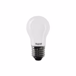 Beghelli 56435 Ampoule 4W Zafiro LED filament SMD E27 Haute lumens 470LM blanc chaud 2700K. Bulb (A60) forme en verre givre c ...
