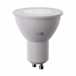 Lampe LED GU10 Saving Beghelli, avec les caractéristiques suivantes : Puissance 7W Attaque GU10 Lumière naturelle 4000K Class ...