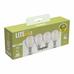 Beghelli 58127 ampoule LED Blanc 4000 K 4 W E14 E - Vue supplémentaire 2