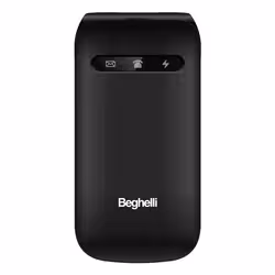 Beghelli 9137N téléphone portable 6,1 cm (2.4") 87 g Noir Téléphone pour seniors - Vue supplémentaire 2
