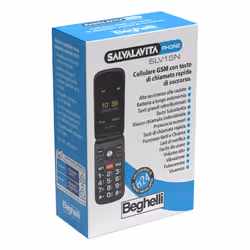 Beghelli 9137N téléphone portable 6,1 cm (2.4") 87 g Noir Téléphone pour seniors - Vue supplémentaire 3