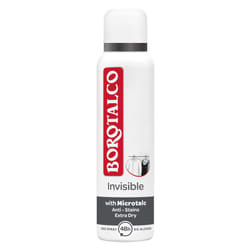 Borotalco Invisible Unisexe Déodorant spray 150ml