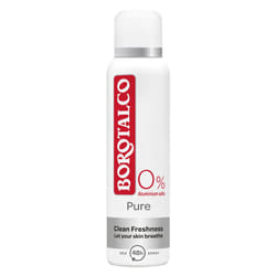 Borotalco Pure Clean Unisexe Déodorant à pression 150ml