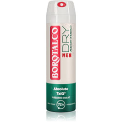 Borotalco Men Absolute Extra Dry avec Absolute TalQ Hommes Déodorant spray 150 ml 1 pièce(s)