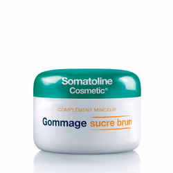 Somatoline Cosmetic Gommage Sucre Brun 350g, Gommage corporel, Peau sensible, Eclaircissant, Lumineux, Nourrissant, Adoucissa ...