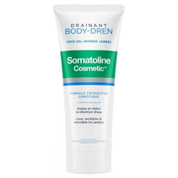 Somatoline Cosmetic Drainant Body-Dren Cryo-Gel Intensif Jambes 200 ml