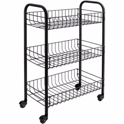 Description générale Ce chariot polyvalent 'Siena' de Metaltex est un accessoire indispensable pour organiser votre maison. A ...