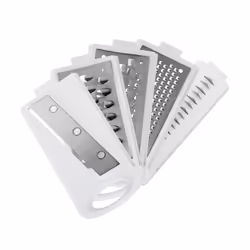 Metaltex Profi Mandolino Râpe plane Noir, Blanc