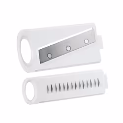 Metaltex Profi Mandolino Râpe plane Noir, Blanc