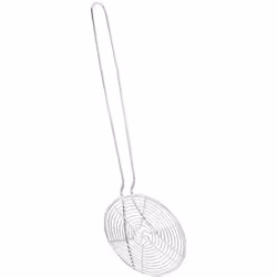 Idéal pour égoutter vos préparations frites. Matière : Inox Couleur : Argent Longueur : 43 cm Diamètre : 14 cm Compatible Lav ...