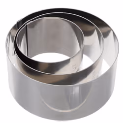 Metaltex Set de 3 Emporte-pièces ronds - 6+8+10 cm - Inox