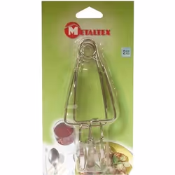 Metaltex - 2 pinces à escargot 16cm - 251031