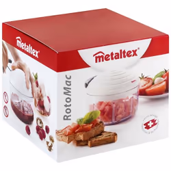 Metaltex 8002522516801 ustensile pour râper et émincer Transparent, Blanc - Vue supplémentaire 4