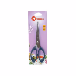 Ciseaux Bazar 17 cm - Longueur 17 cm - En inox - Ciseaux forts pour couper avec un minimum d'efforts grâce à ses larges poign ...