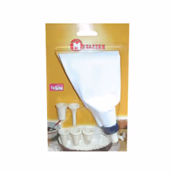 Décorateur pâtisserie - Poche en plastique avec renfort en coton - Cet ensemble comprend 6 douilles permettant de réaliser 6 ...