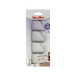 4 fixe-nappe inox sorpcn - Metaltex