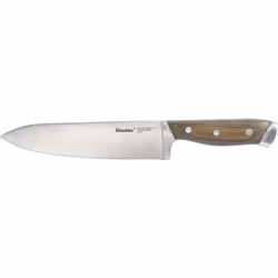Couteau de chef Metaltex Heritage avec manche en bois Lame de coupe : 22 cm Longueur totale : 34 cm Ne passe pas au lave-vais ...