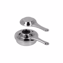 Idéal pour la cuisson des fondues. Modèle universel. Convient à tous types de support. En inox . Dimensions : 9 x 15 cm.