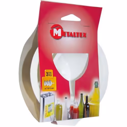 Lot de 3 entonnoirs en plastique