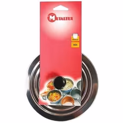 Couvercle en inox - D: 10 cm à D: 16 cm