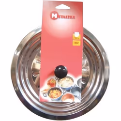 Couvercle anti-gras en inox - Ø12 à 21 cm