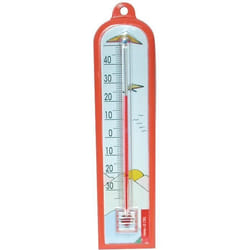 Thermomètre plastique météo - METALTEX - 278136 - Mesure la température - Intérieur et extérieur - Plastique