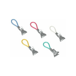 5 pinces-serviettes crocodile sorpct - Metaltex