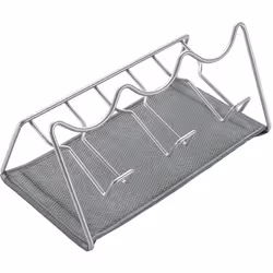 Abtropfgestell/Flaschenhalter Sodatex-3 für 3 Flaschen mit Abtropfmatte 30x17x14cm Hauteur 14 cm Mélange de matériaux Stahldr ...