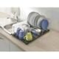 Metaltex 325426039 égouttoir Wingtex avec bac de récupération de leau Argent