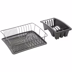 Gouttoir à vaisselle Aquatex Plus Lava Noir Metaltex