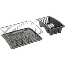 Gouttoir à vaisselle Aquatex Plus Lava Noir Metaltex
