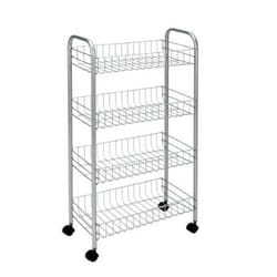 Metaltex 8002523401045 chariot de ménage Argent