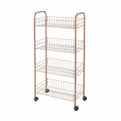 Chariot équipé de 4 roues confortables pour une mobilité maximale. Dimensions : 41 x 23 x 84 cm