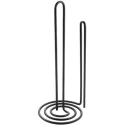 Porte-rouleau de cuisine Metaltex 15x32 cm Noir