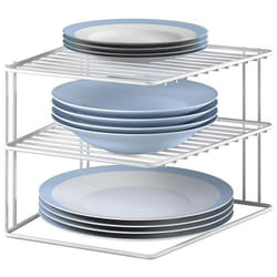 Meuble D'angle 3 Hauteurs 'silos' 25x25x19cm Metaltex