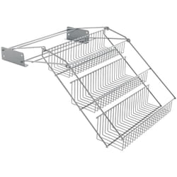 Tagère à épices à 3 niveaux Up&Down sur rails Metaltex