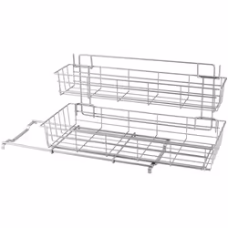 L'organisateur d'évier à 2 niveaux Limpio de la marque Metaltex est idéal pour ranger et organiser les produits de nettoyage  ...