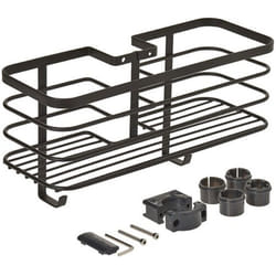 Étagère de douche Metaltex 29x11x15 cm Noir/Métal