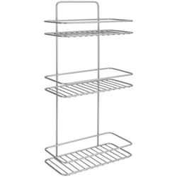 Metaltex - tagère de douche Reflex 3 niveaux 23x13x57 cm Argent