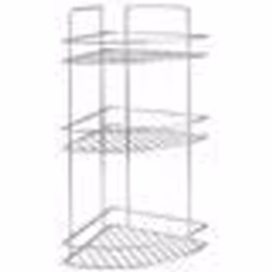 Étagère dangle - Metaltex - Reflex - 3 étages - Polytherm - Argenté