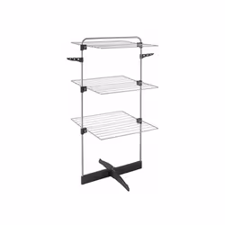 Le séchoir à linge 3 étages Thunder Metaltex 405850 est un rack de séchage vertical compact qui tient partout dans votre mais ...