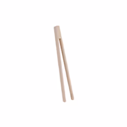 Pince à toast 30 cm - Pour manipuler les toasts qui sortent tout chauds du grille-pain sans se brûler ! - En bois de hêtre -  ...