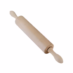 Rouleau à pâtisserie en bois - C'est l'accessoire indispensable pour travailler et mettre en forme tous types de pâtes - En b ...