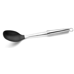 Lagostina 012335370401 cuillère Cuillère à mélanger Nylon, Acier inoxydable Noir, Acier inoxydable 1 pièce(s)