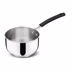 Lagostina 012895031114, Rond, Acier inoxydable, Aluminium, Acier inoxydable, Noir, Silicone, Poignée antidérapante, Poignée s ...